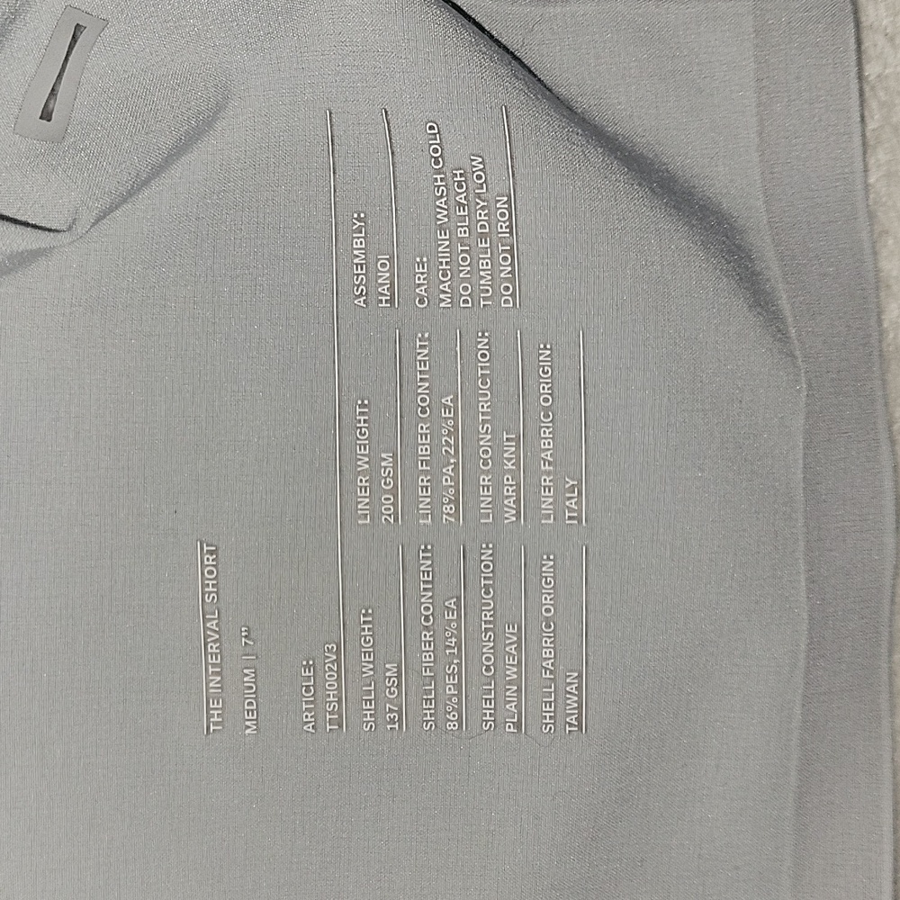 Ten Thousand Interval Shorts 7" Lined - image 4